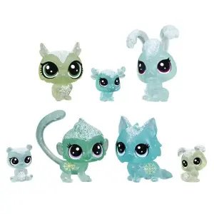 Littlest Pet Shop Buzul Miniş Koleksiyonu Arkadaş Minişler Yeşil E5490