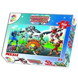 Kahraman Robotlar 150 Parça Puzzle