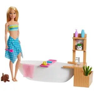 Barbie Wellness Barbie'nin Spa Günü Oyun Seti GJN32