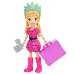 Polly Pocket Seyahatte Oyun Seti Glam Gateway Fashion Pack GDM14
