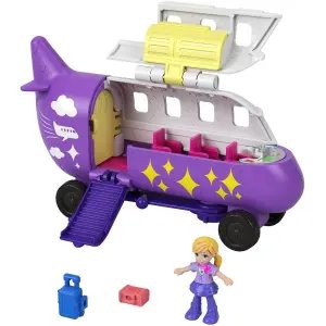 Polly Pocket Pollyville Araçlar Uçak GKL50