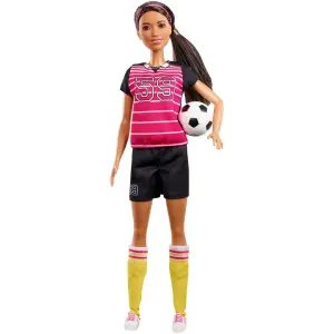Barbie 60. Yıl Kariyer Bebekleri Futbolcu GFX26